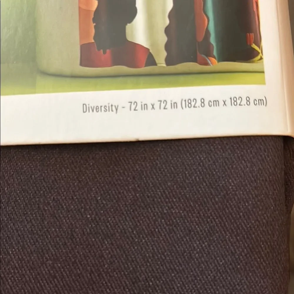 Room Essentials Brown, Orange, green, etc Fabric Shower Curtain